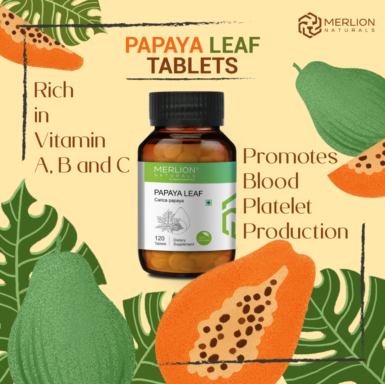Unveiling the Power The Surprising Benefits of Papaya Leaf Tablets