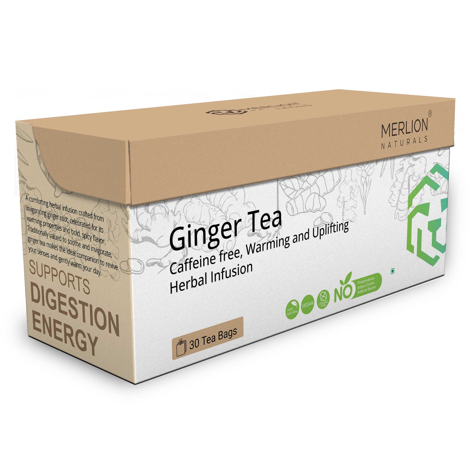 Ginger Tea - 30 Tea Bag