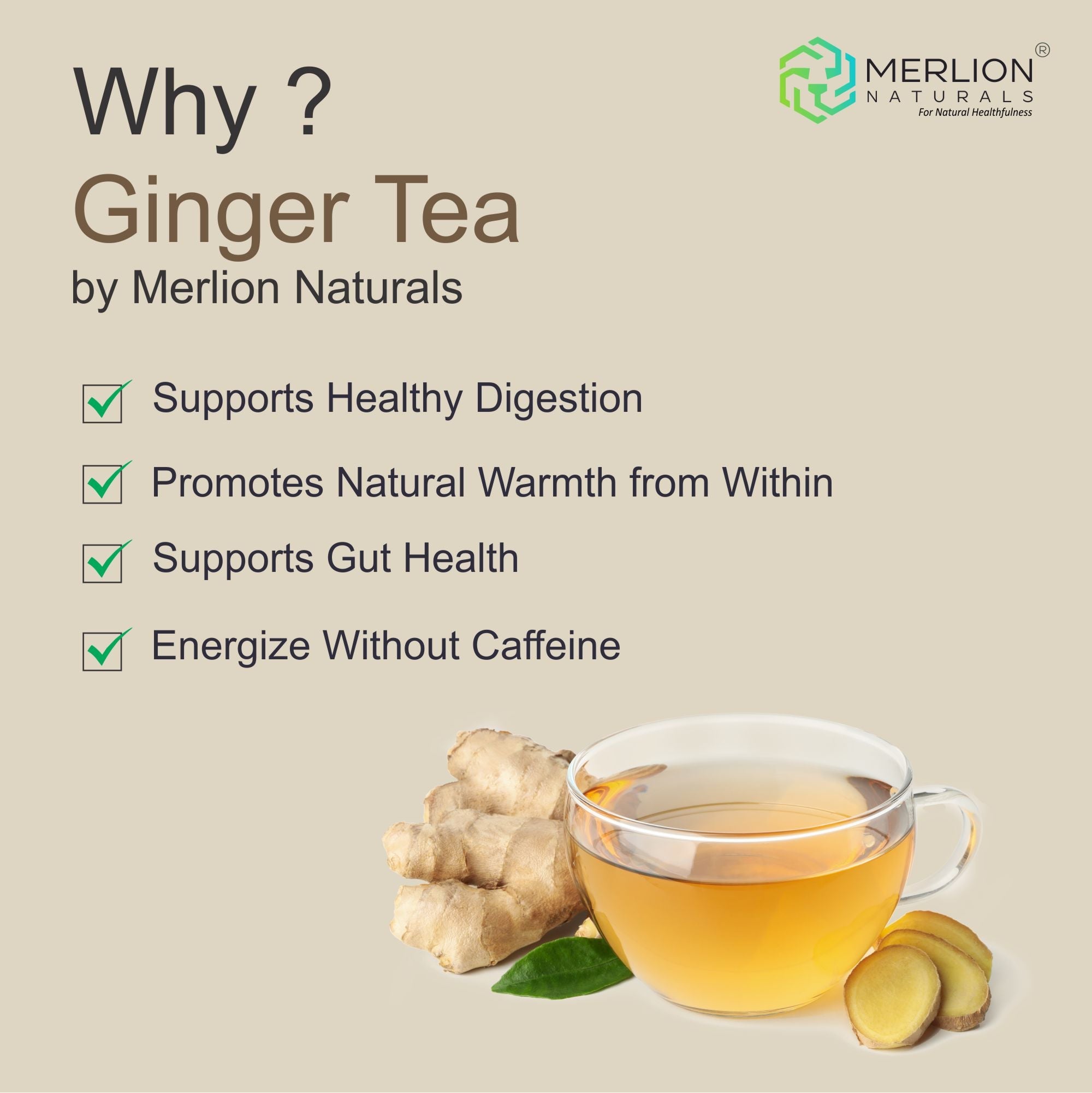 Ginger Tea - 30 Tea Bag