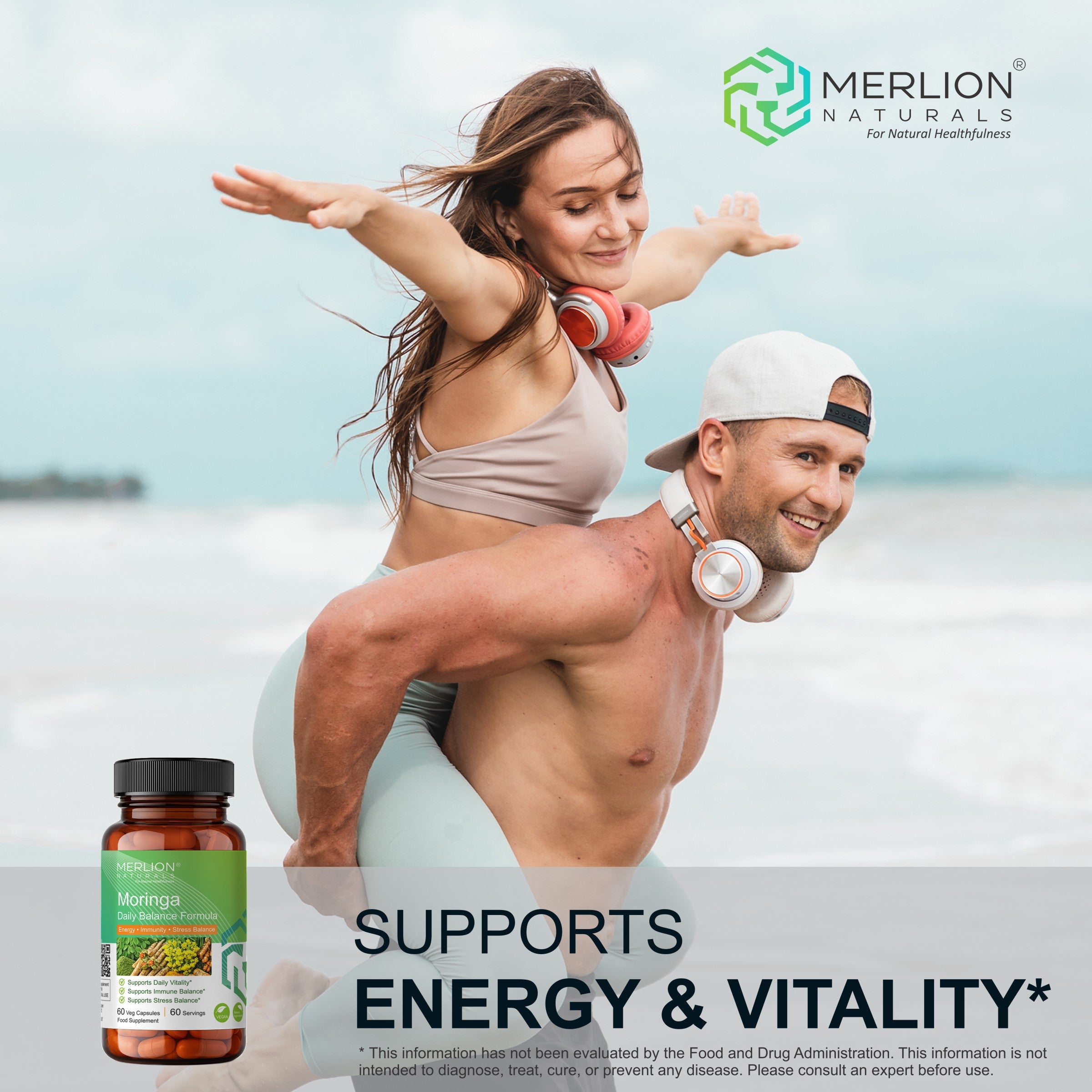 Moringa Daily Balance Formula 500mg Capsules (60 Capsules)