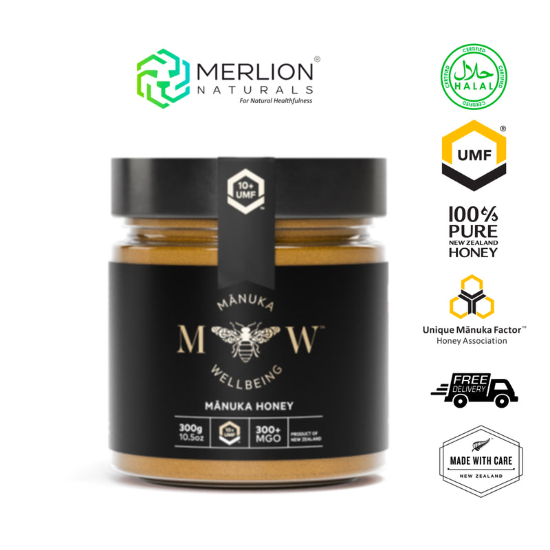 Mānuka Wellbing UMF™ 10+ Manuka Honey 300gm New Zealand