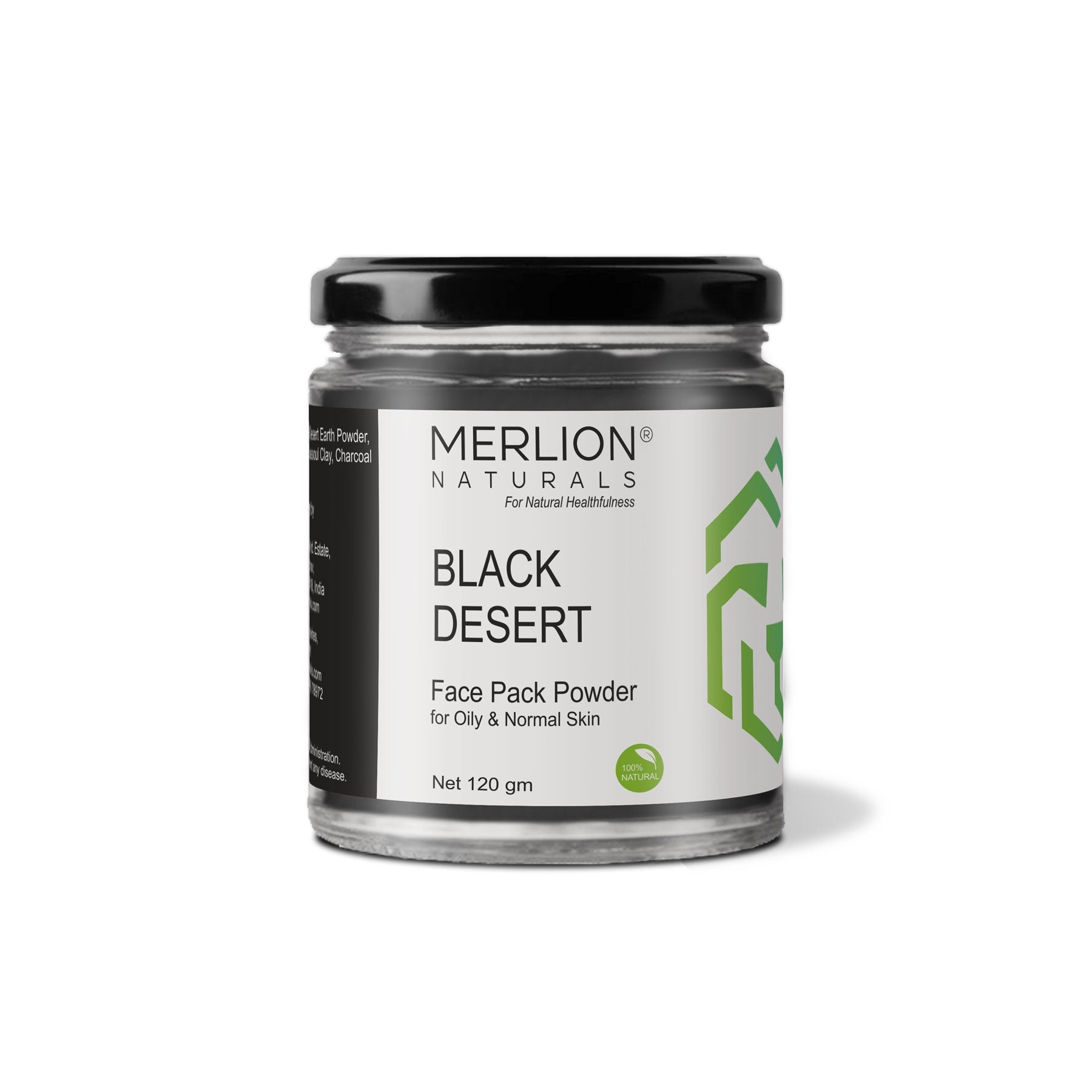 Black Desert Face Pack Powder 120 gm
