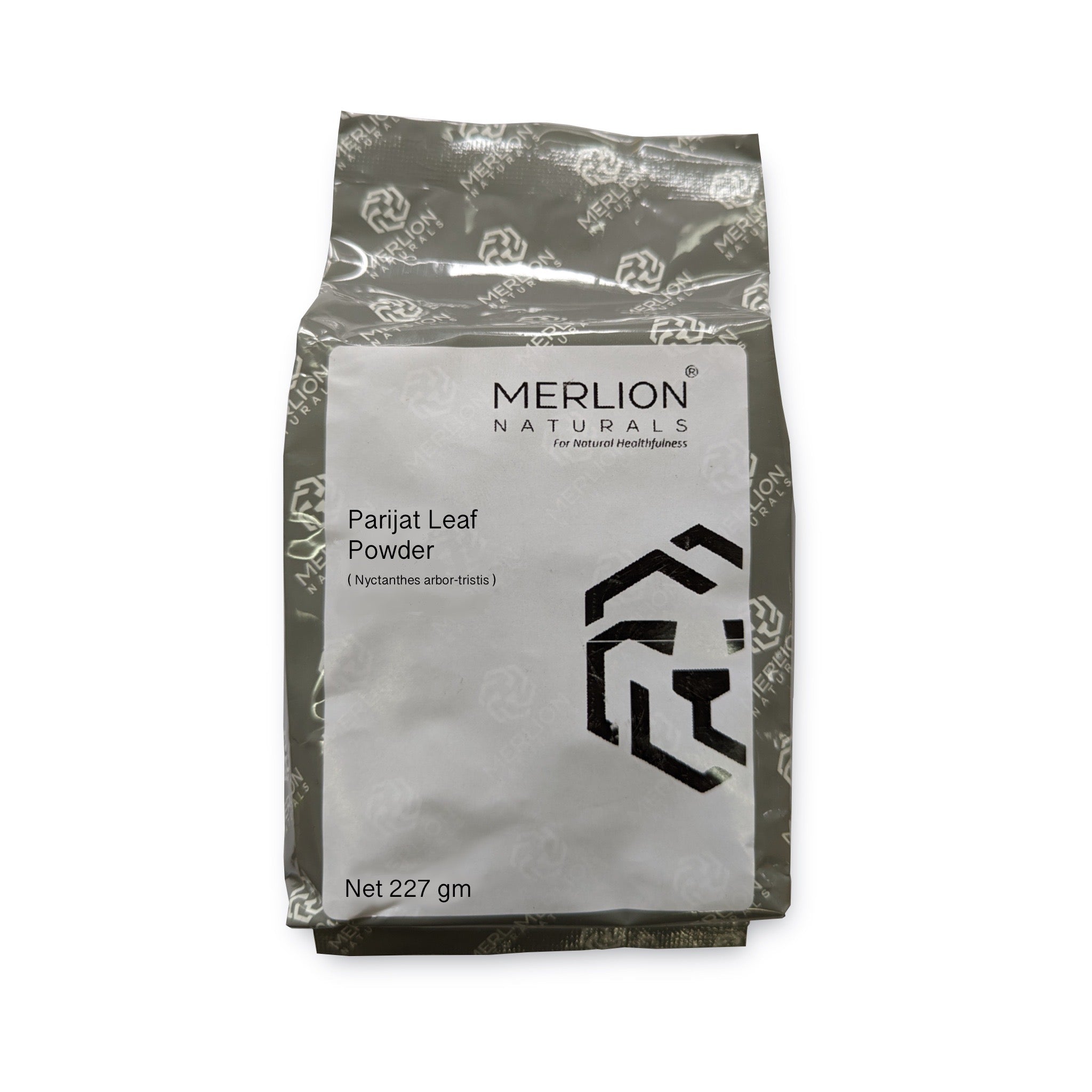 Merlion Naturals Parijat Leaf Powder 227gm, Front view, Sleep Support, Anti-inflammatory, Immunity, Skin Health, Detox