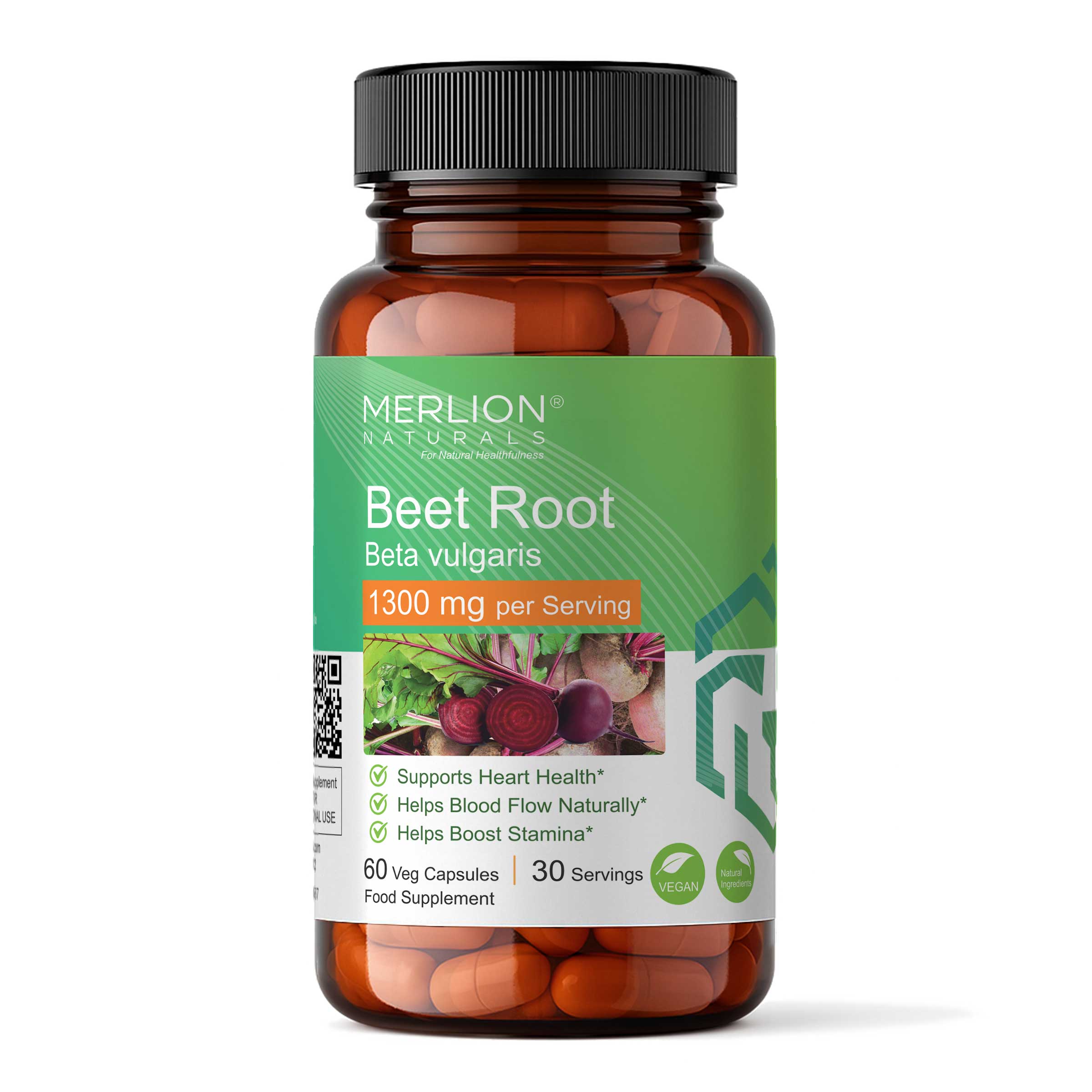 Beet Root Tablets, Beta vulgaris, 500mg x 120 Tablets