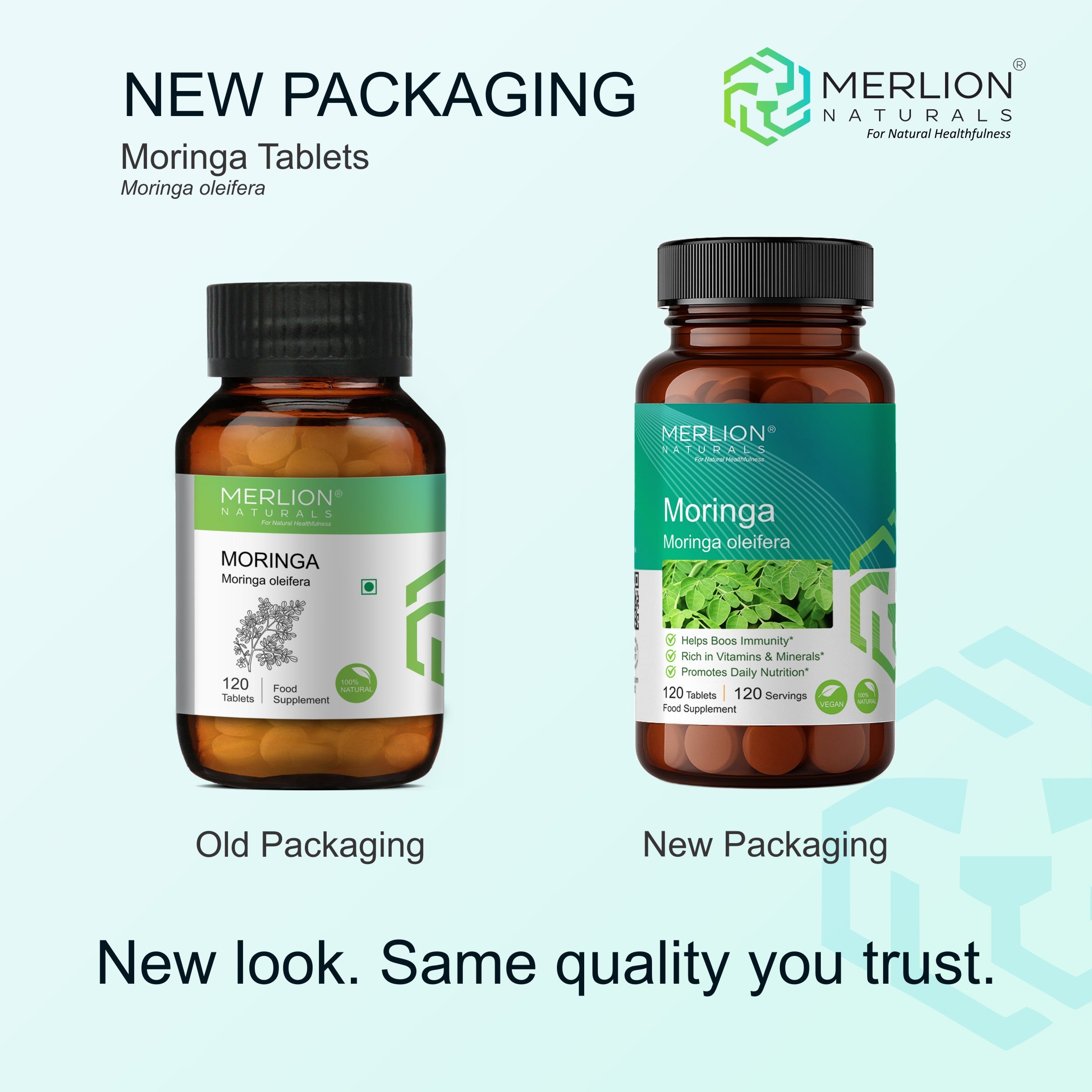 Moringa Tablets (Moringa oleifera), 500mg x 120 Tablets