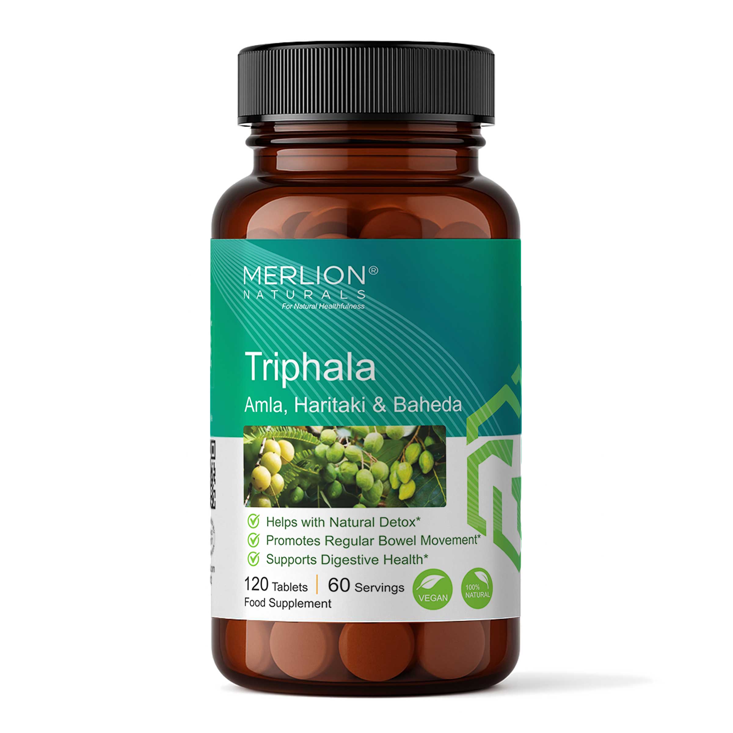 Triphala Tablets  500mg x 120 Tablets