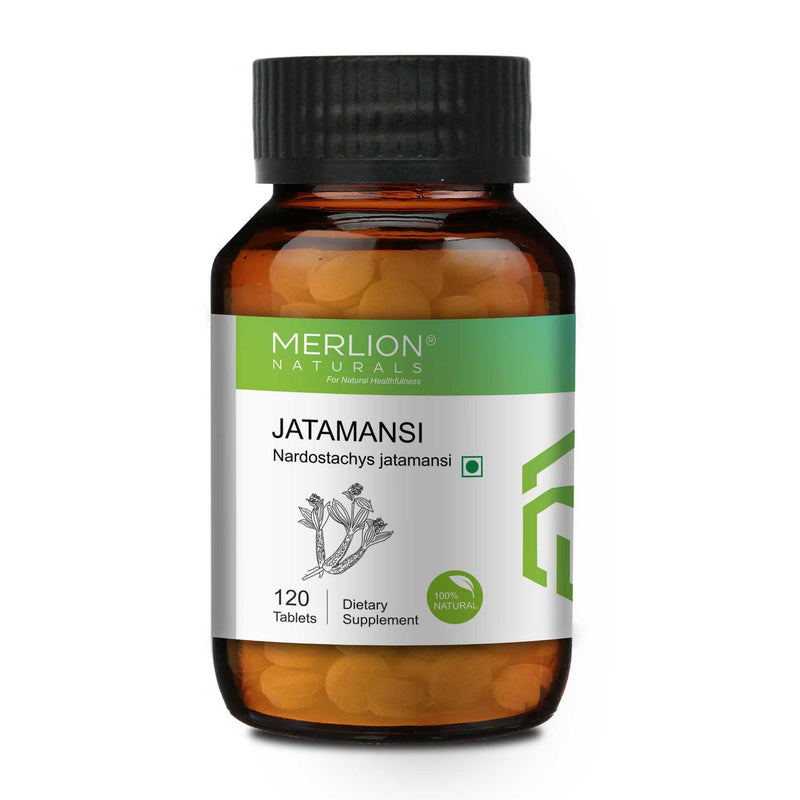 Jatamansi Tablets, Nardostachys jatamansi, 500mg x 120 Tablets