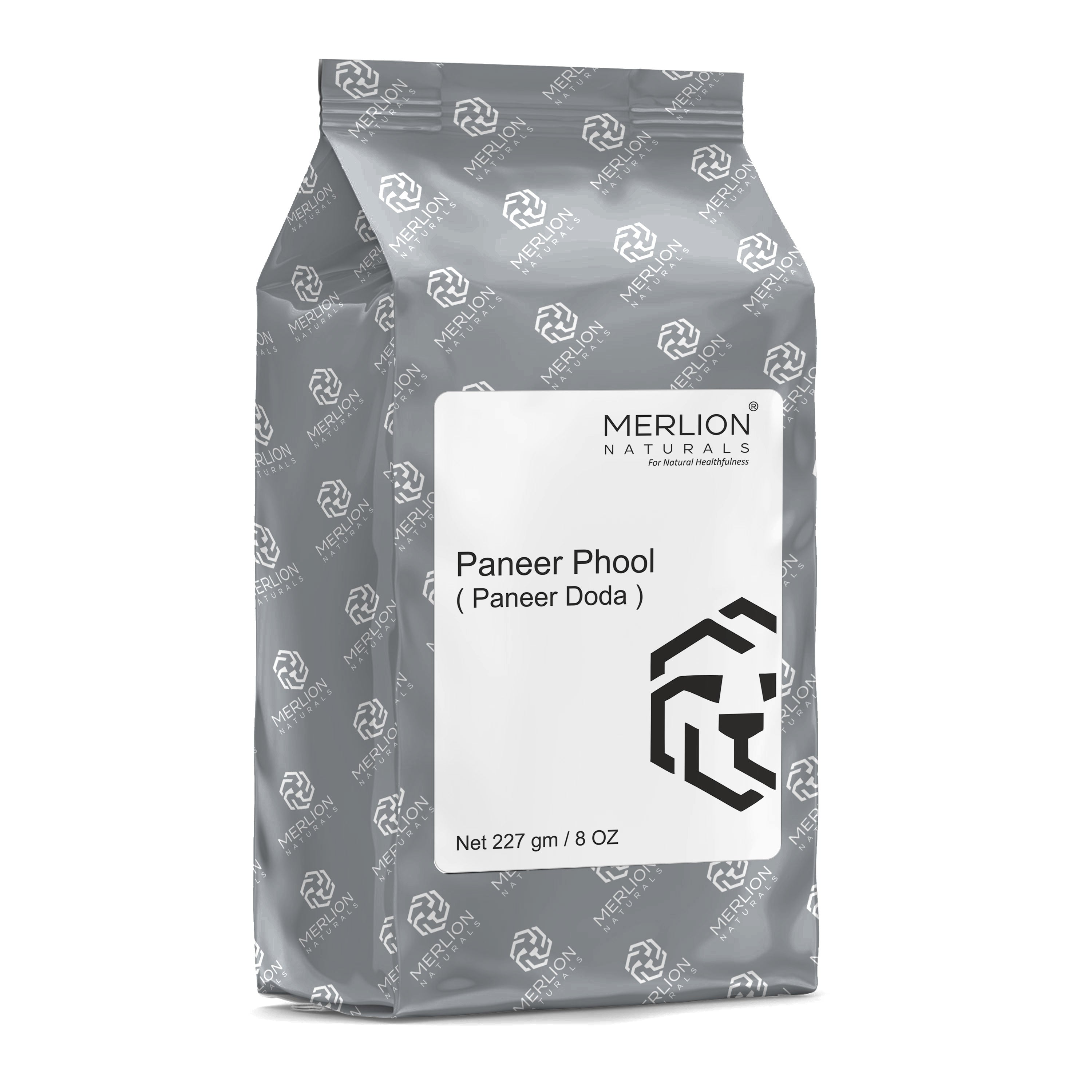 Merlion Naturals Paneer Phool / Paneer Doda 227gm, Front view, Appetite Control, Stamina, Metabolism, Blood Sugar Control

