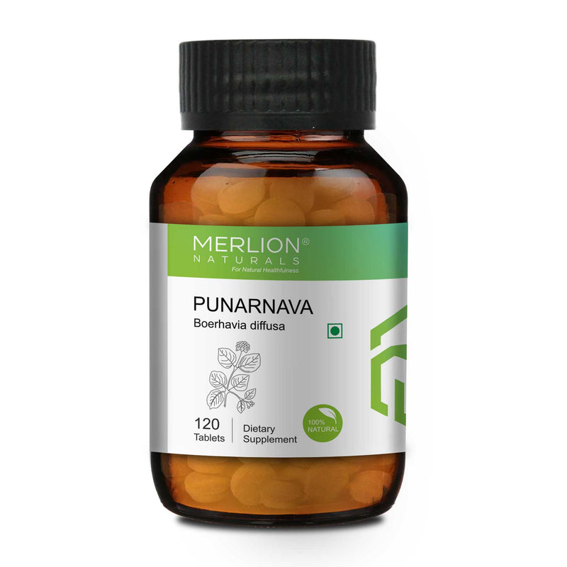 Punarnava Tablets (Boerhavia diffusa) 500mg x 120 Tablets